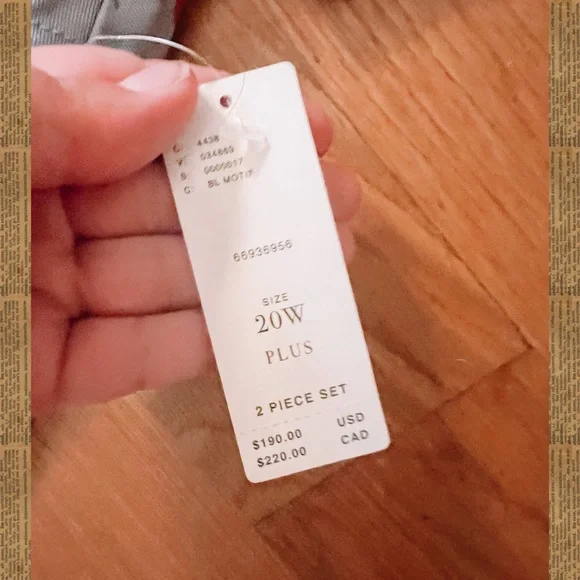 nwt! maeve cherry two-piece - Picture 6 of 6